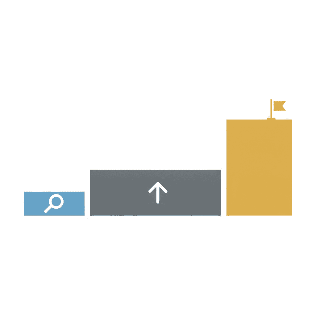 four-week launch spend cadence timeline split into test, scale, and final-days spike phases