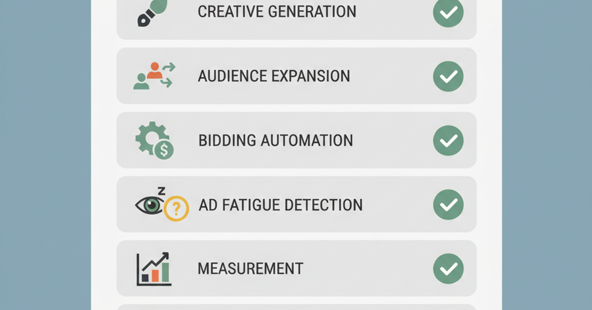 AI Facebook Ads Platform Features: The 2026 Buyer's Checklist