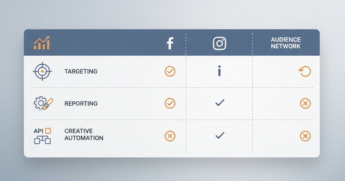 Platform Feature Comparison Meta Ads Platform Features Comparison: What Differentiates Tools in 2026