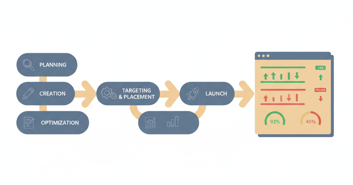 Meta Ads Workflow: The Phase-Gate System That Stops Campaigns From Stalling
